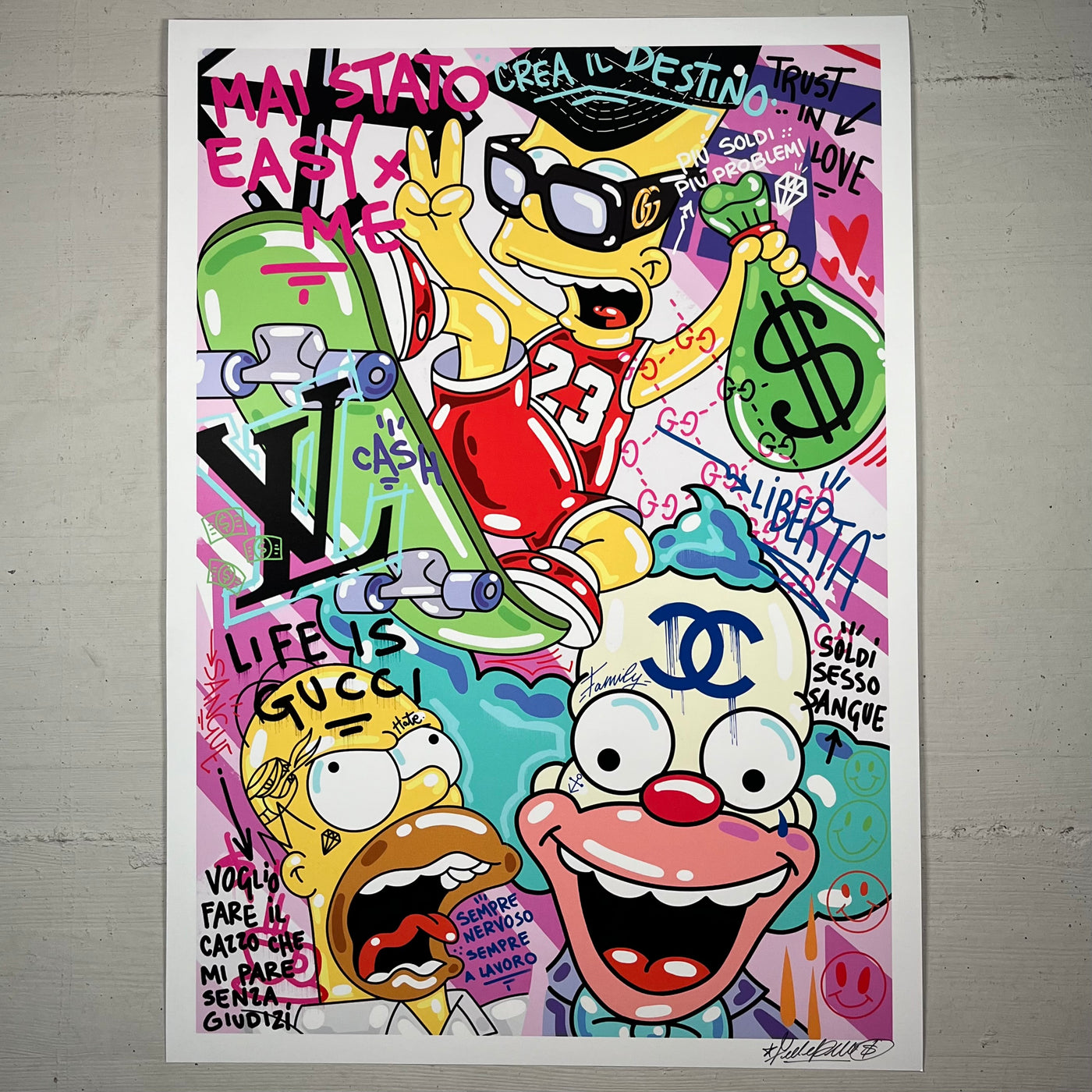 STAMPA SIMPSONS 🤡🛹