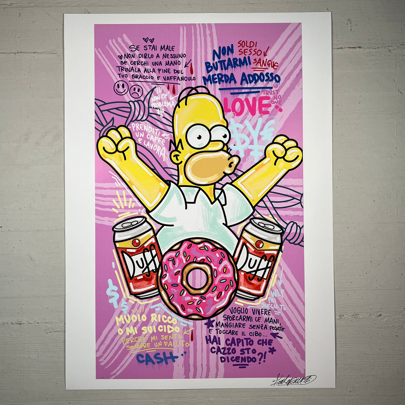 STAMPA HOMER 🍺🍩